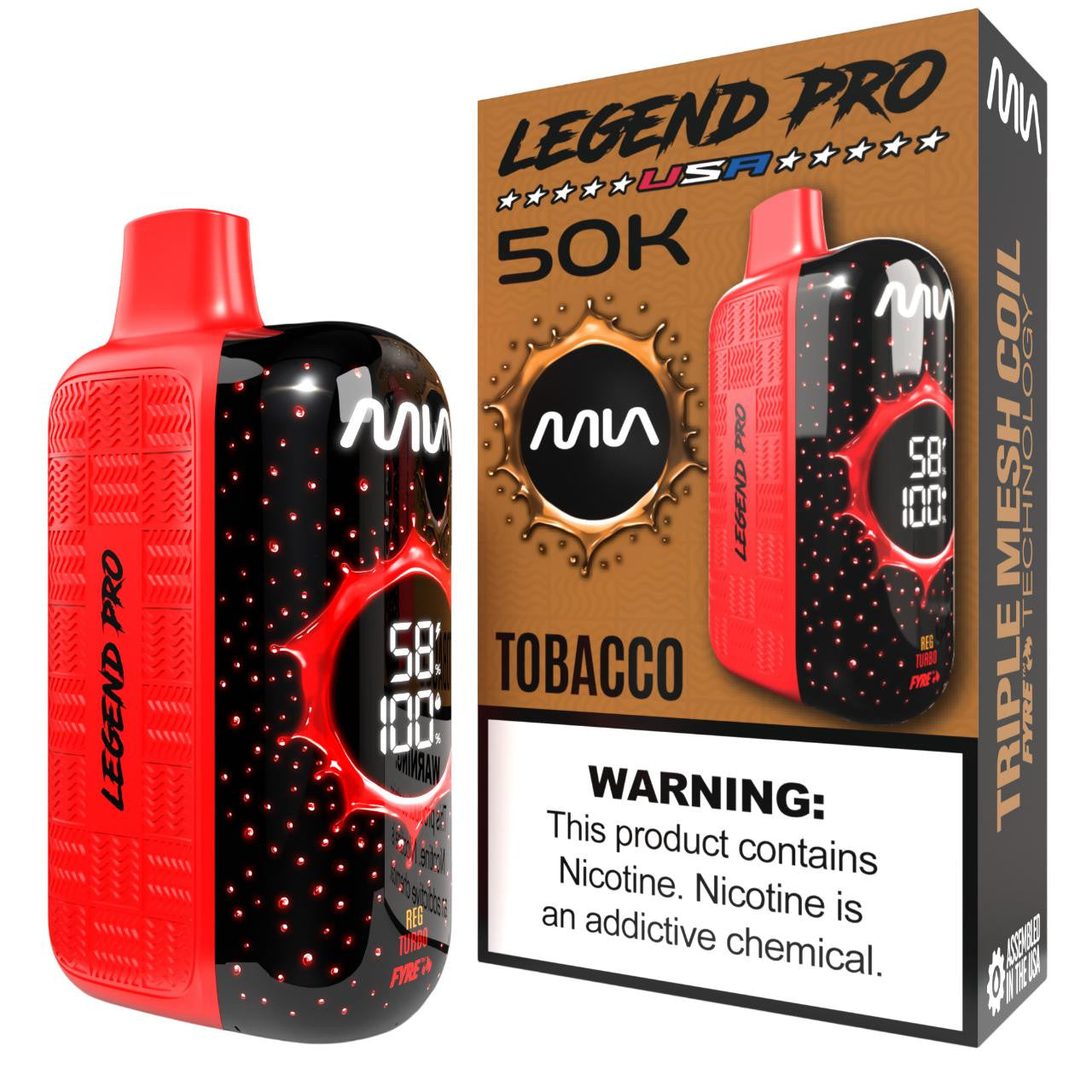 MIA Legend Pro Disposable (50000 Puffs)