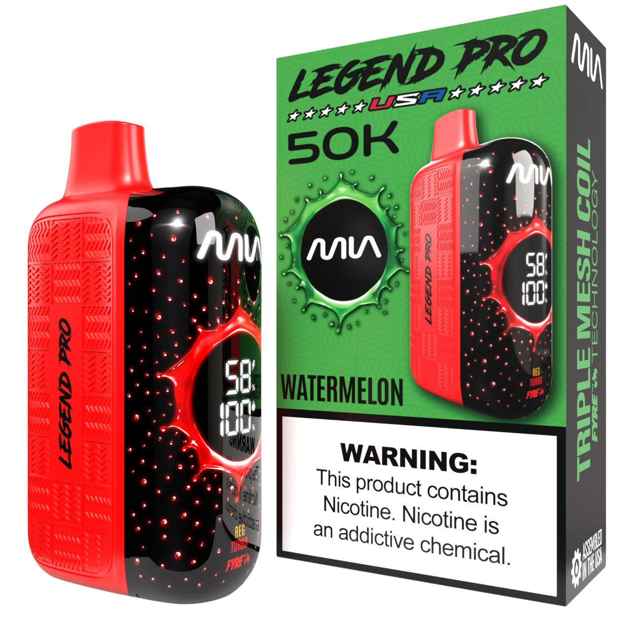 MIA Legend Pro Disposable (50000 Puffs)