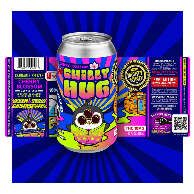 Mighty Kind Drinks: Chilly Hug Cherry 10mg Best Sales Price - Edibles
