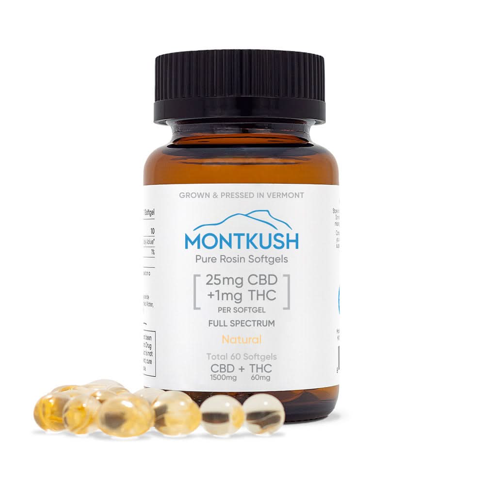 Pure Full Spectrum CBD Softgels