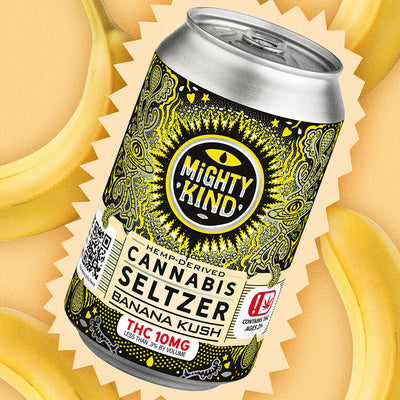 Mighty Kind Drinks: Banana Kush 10mg Best Sales Price - Edibles