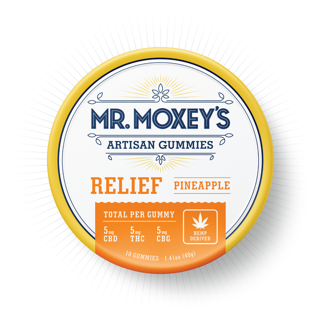 Mr. Moxey's Relief Pineapple Gummy