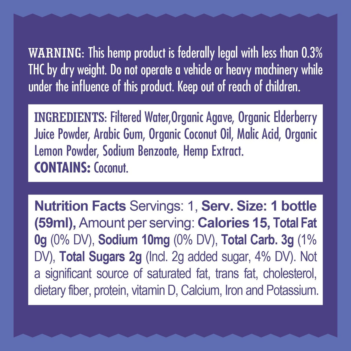 Mr. Moxey's Dream Elderberry Wellness Shot (6 pack)