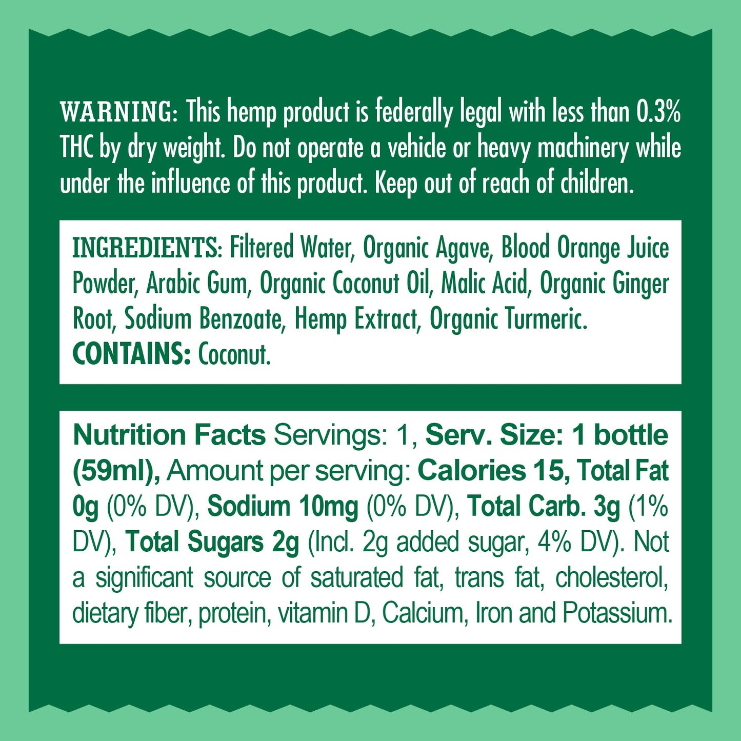 Mr. Moxey's Energize Blood Orange Wellness Shot (6 pack)