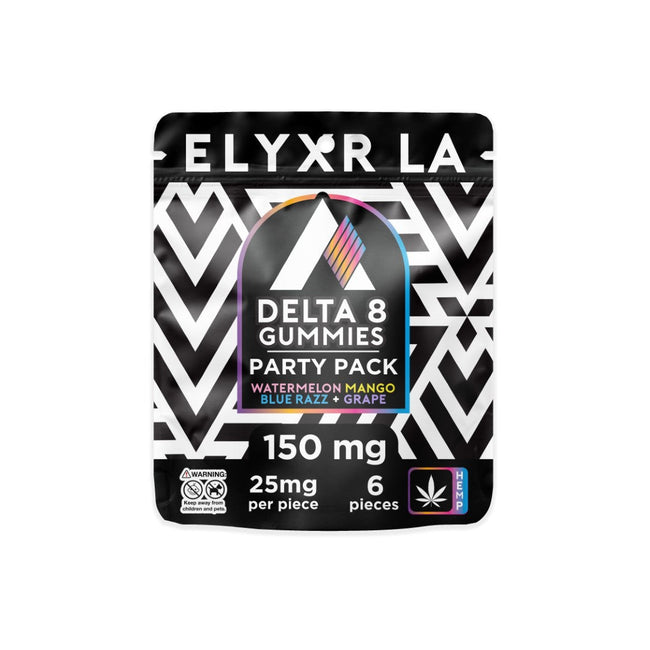 Elyxr Delta 8 Gummies (150mg) 6 Pack Best Sales Price - Gummies