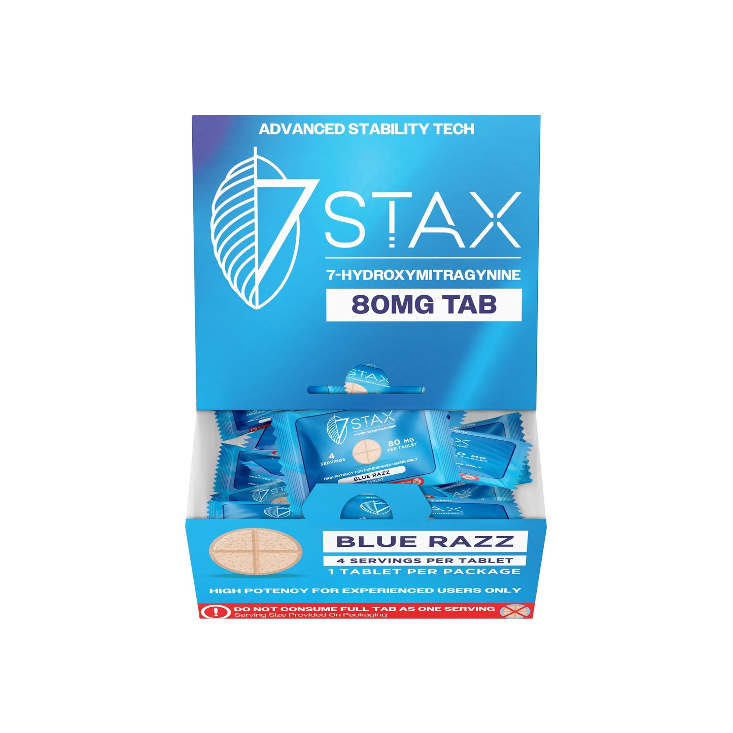 7Stax Premium 7-OH Kratom Alkaloid Tablets (80mg – 1 Count)