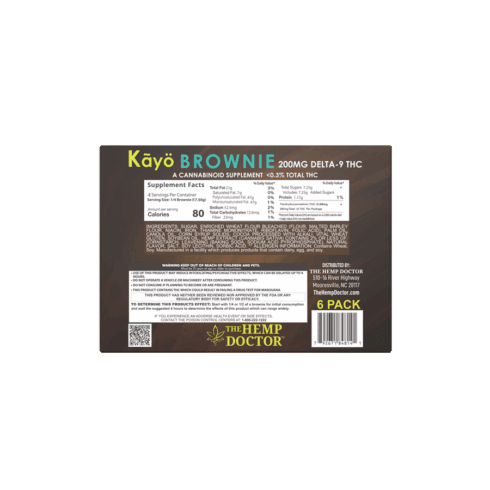 Kayo | Delta 9 THC Brownies