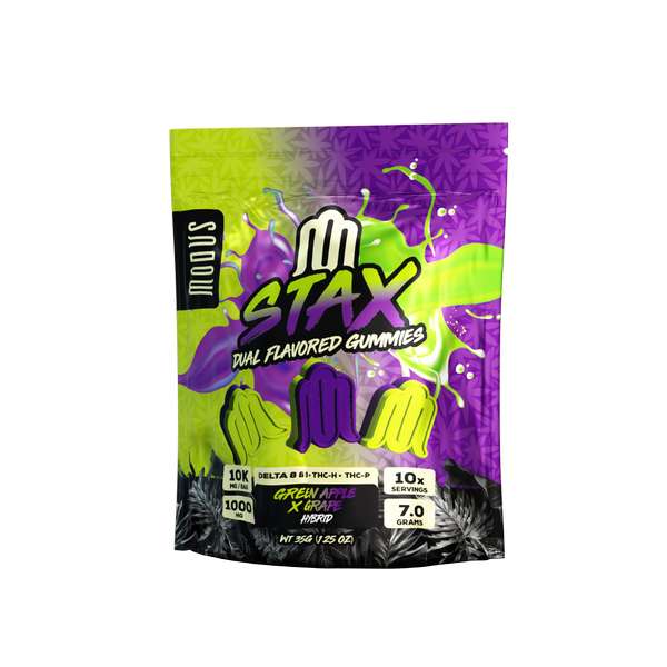 Modus Stax Gummies – Dual Flavored 10,000mg