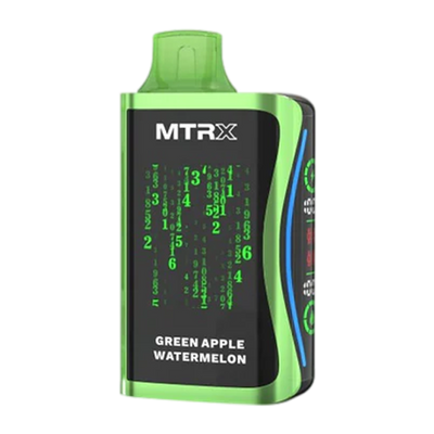 Green Apple Watermelon MTRX MX 25000 Best Sales Price - Disposables