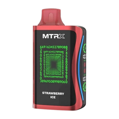 Strawberry Ice MTRX MX 25000 Best Sales Price - Disposables