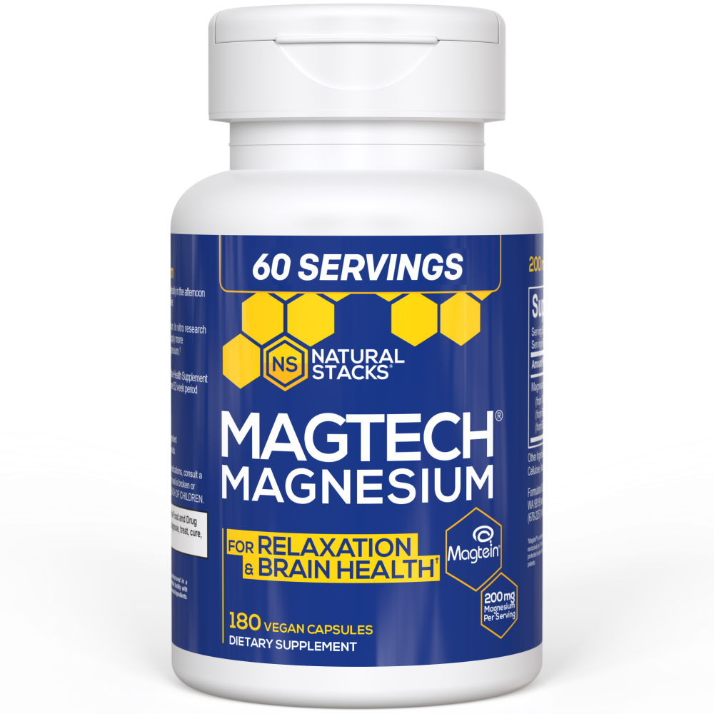 MagTech® Magnesium (180ct) Best Sales Price - CBD
