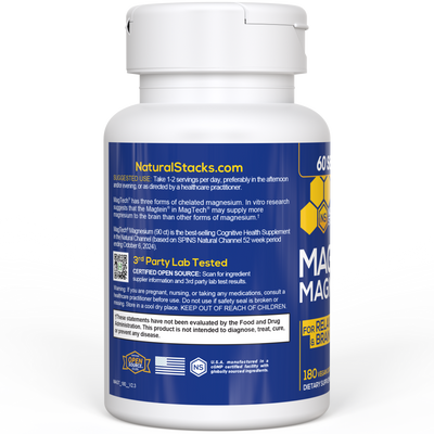 MagTech® Magnesium (180ct) Best Sales Price - CBD