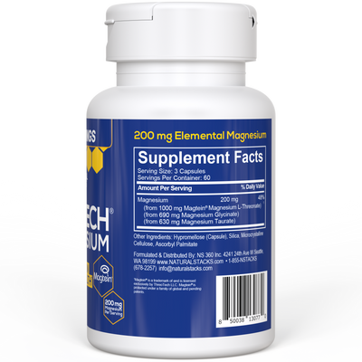 MagTech® Magnesium (180ct) Best Sales Price - CBD