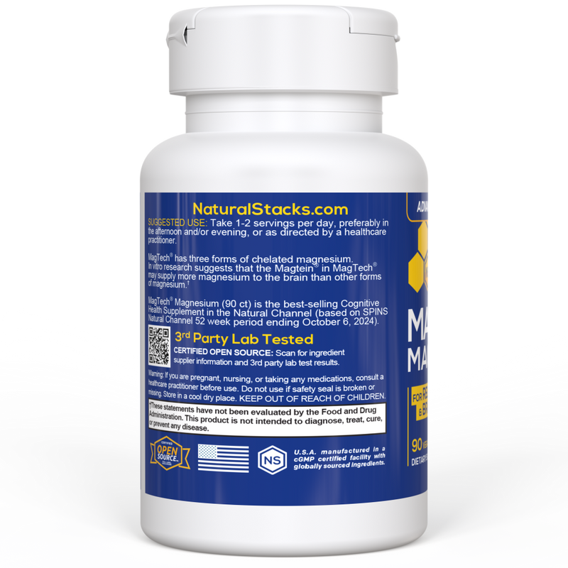 MagTech® Magnesium (90ct) Best Sales Price - CBD