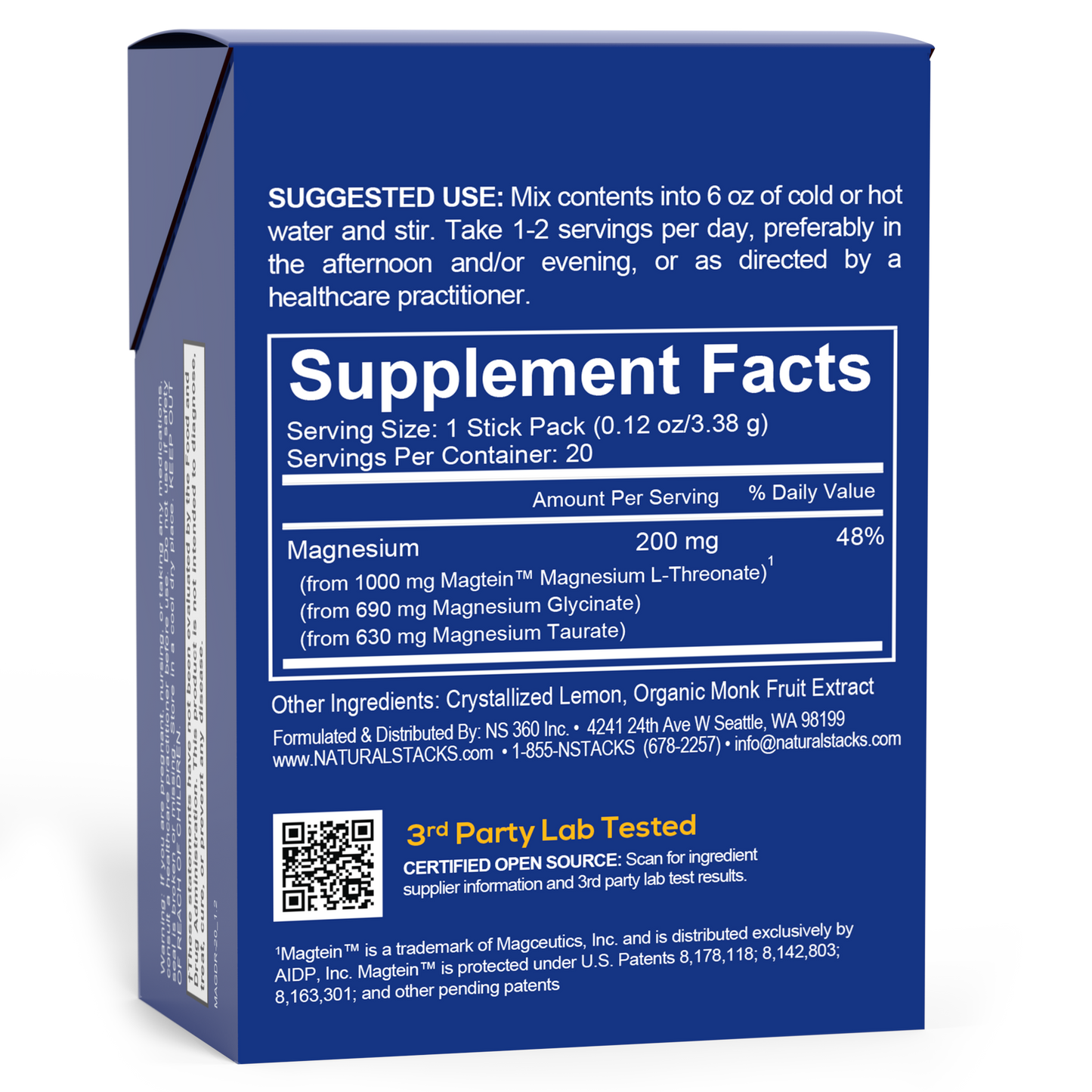 MagTech® Magnesium Lemonade Best Sales Price - Seltzers