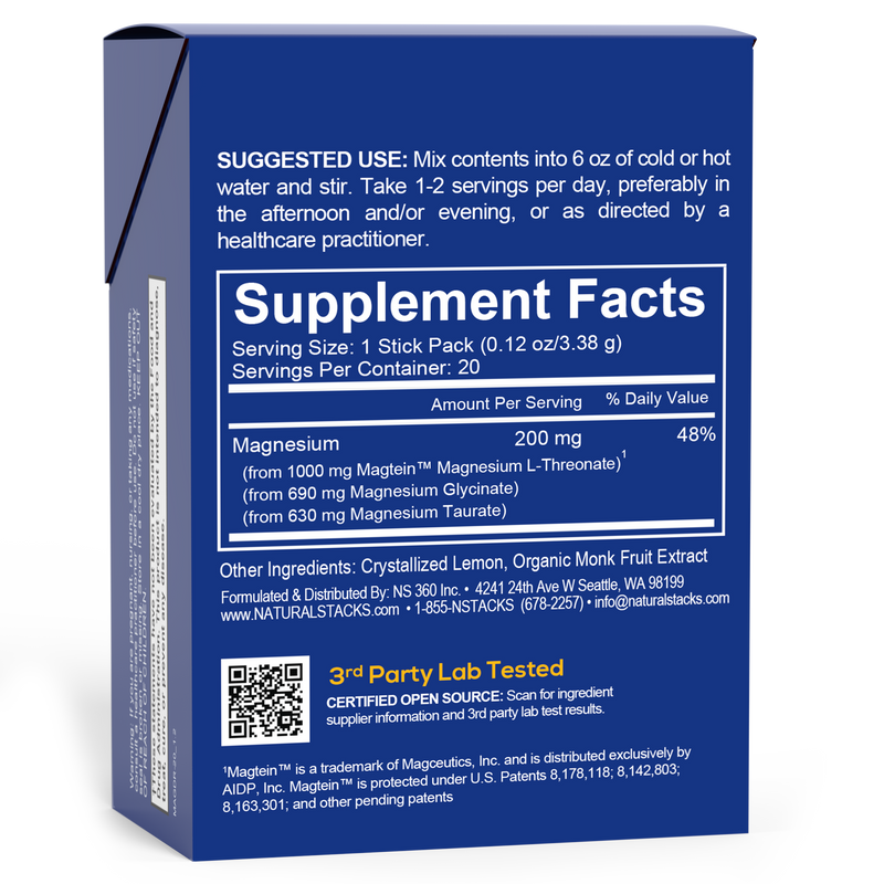 MagTech® Magnesium Lemonade Best Sales Price - Seltzers