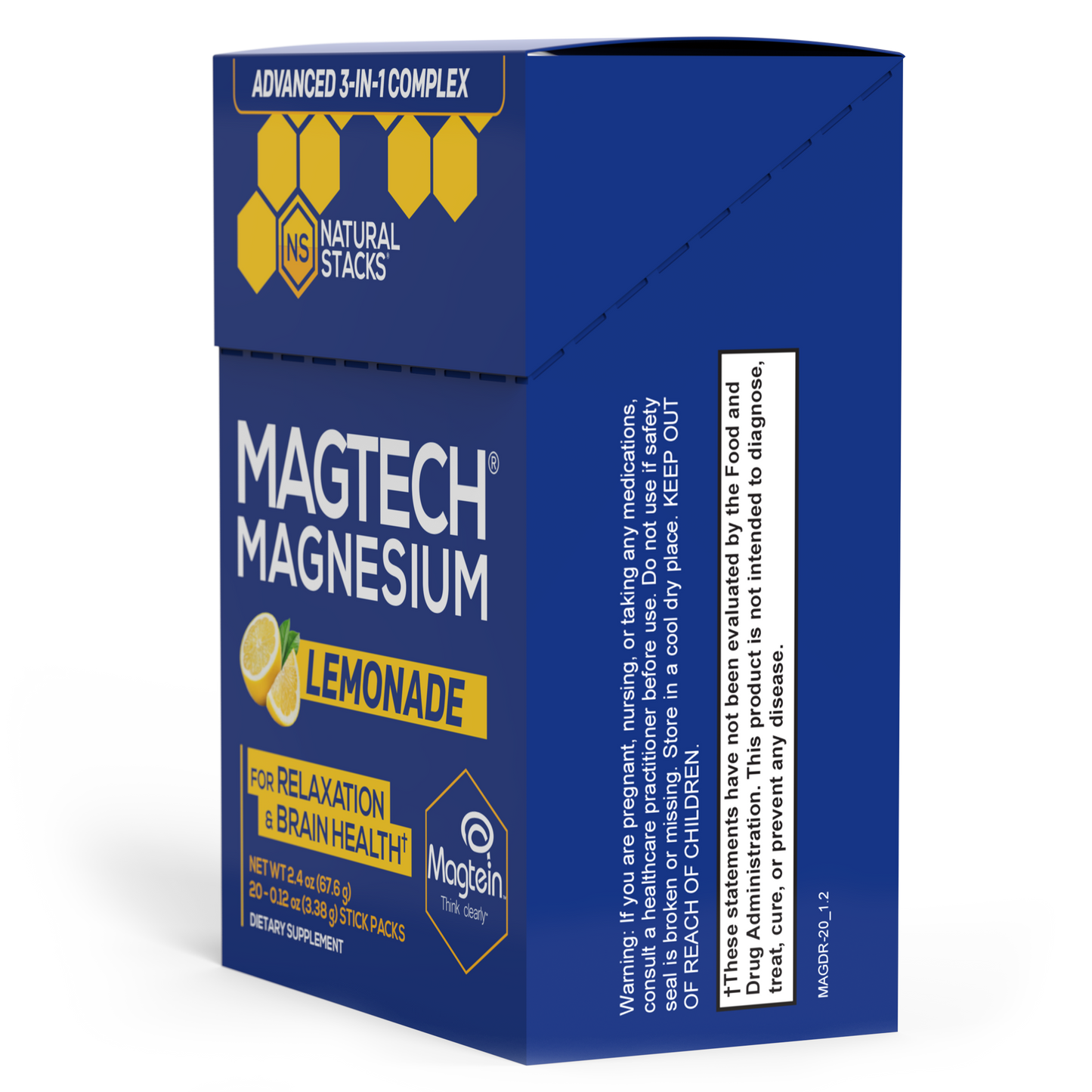 MagTech® Magnesium Lemonade Best Sales Price - Seltzers