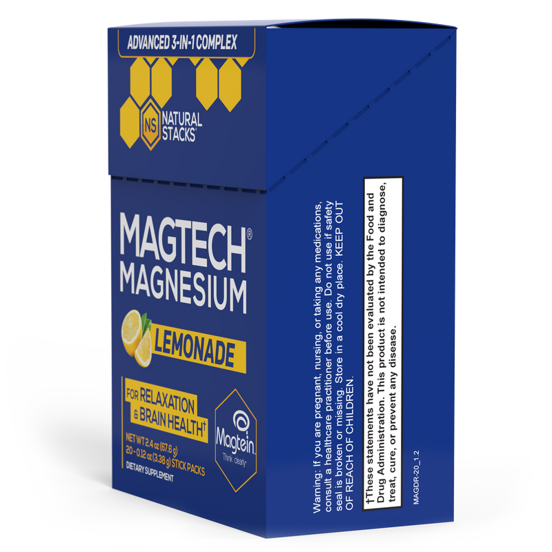 MagTech® Magnesium Lemonade Best Sales Price - Seltzers