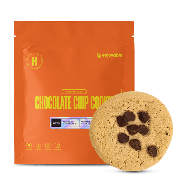 Enjoyable - Chocolate Chip Cookie - Delta-8 THC - 1000MG