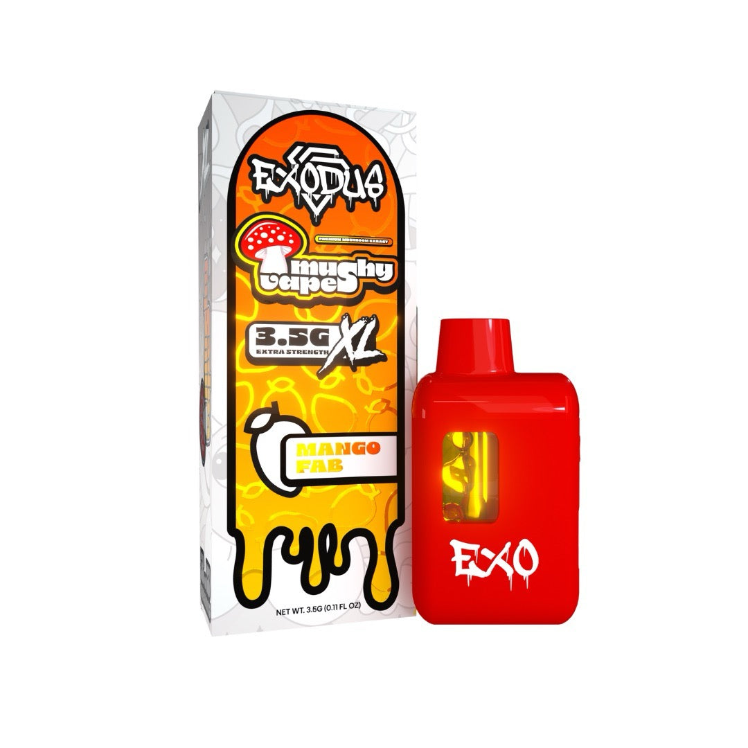 Exodus Mushy Vapes Mushroom Disposables 3.5G XL
