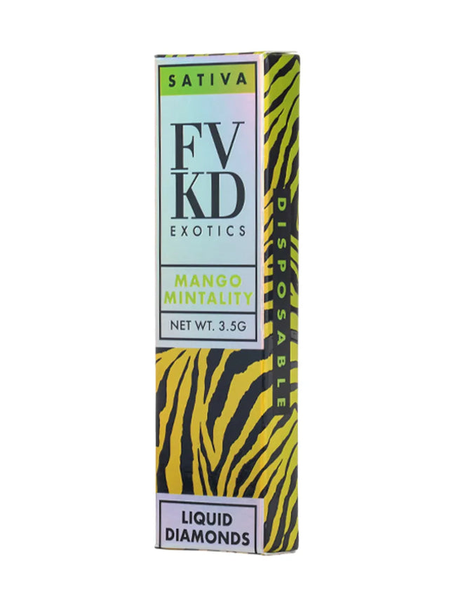 Mango Mintality FVKD Exotics THC-A Rosin Disposable 3.5G Best Sales Price - Vape Pens