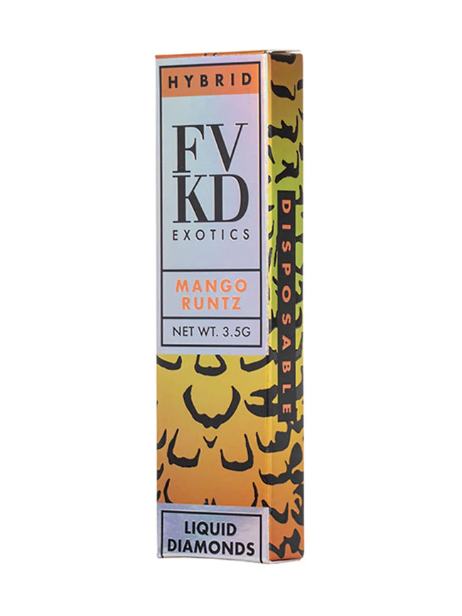 Mango Runtz FVKD Exotics THC-A Rosin Disposable 3.5G Best Sales Price - Vape Pens