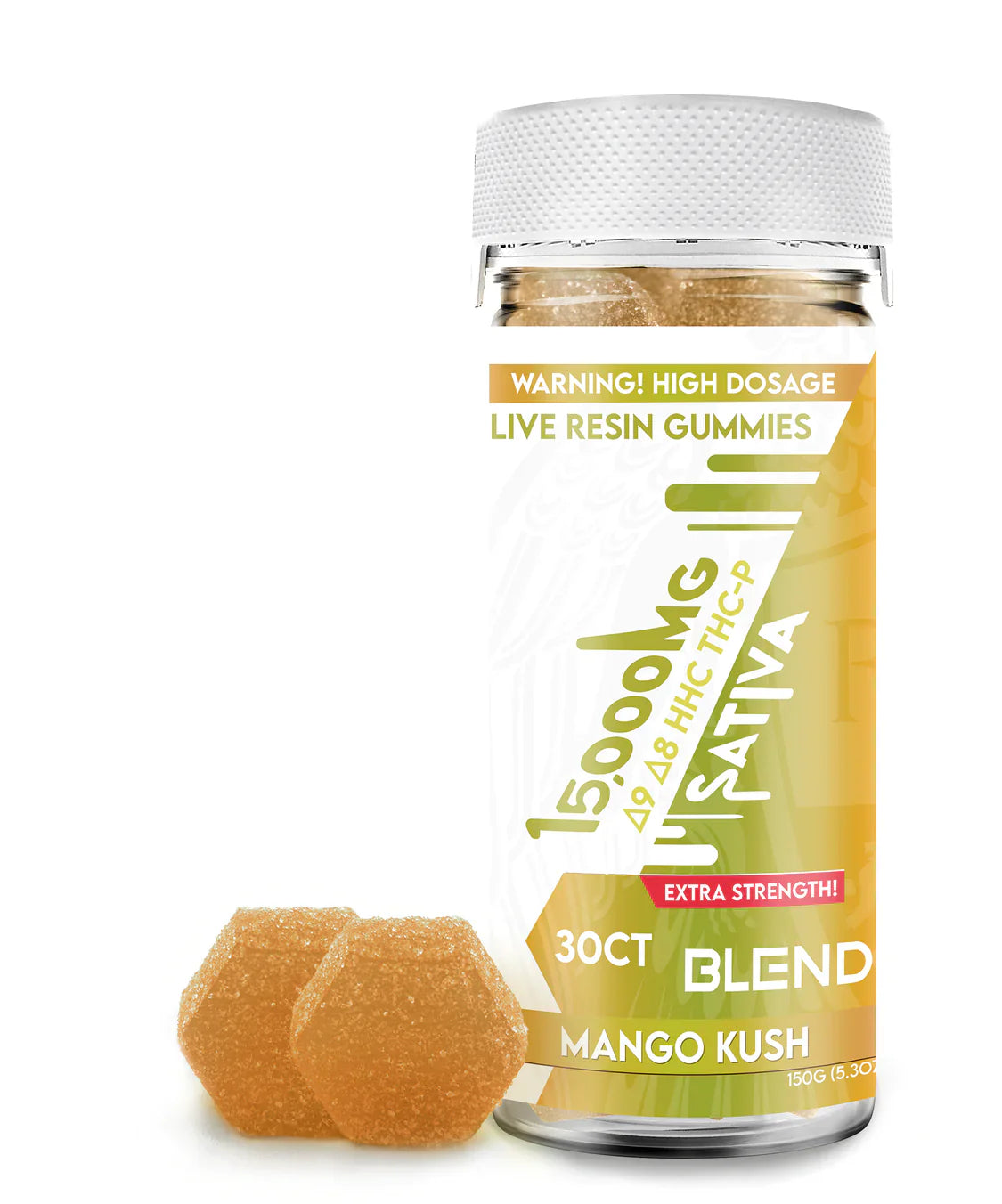 Blend Live Resin Delta 9 + THCP Blend Gummies 2500mg - 15000mg Best Sales Price - Gummies