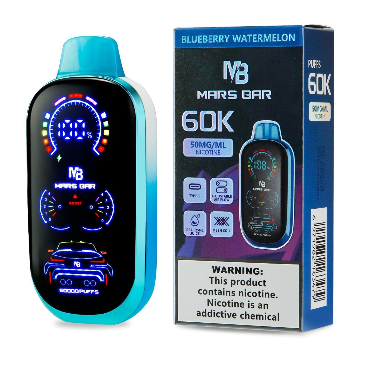 Mars Bar Disposable (60000 Puffs)