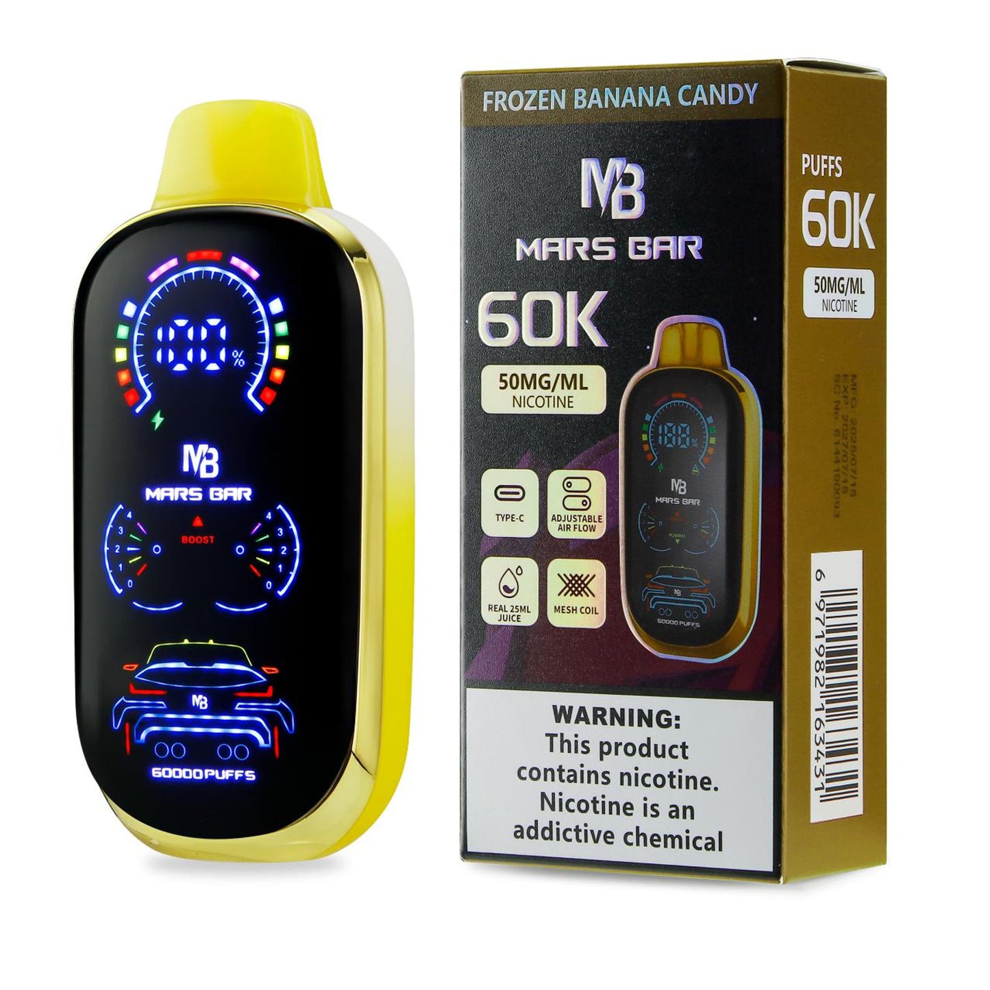 Mars Bar Disposable (60000 Puffs)