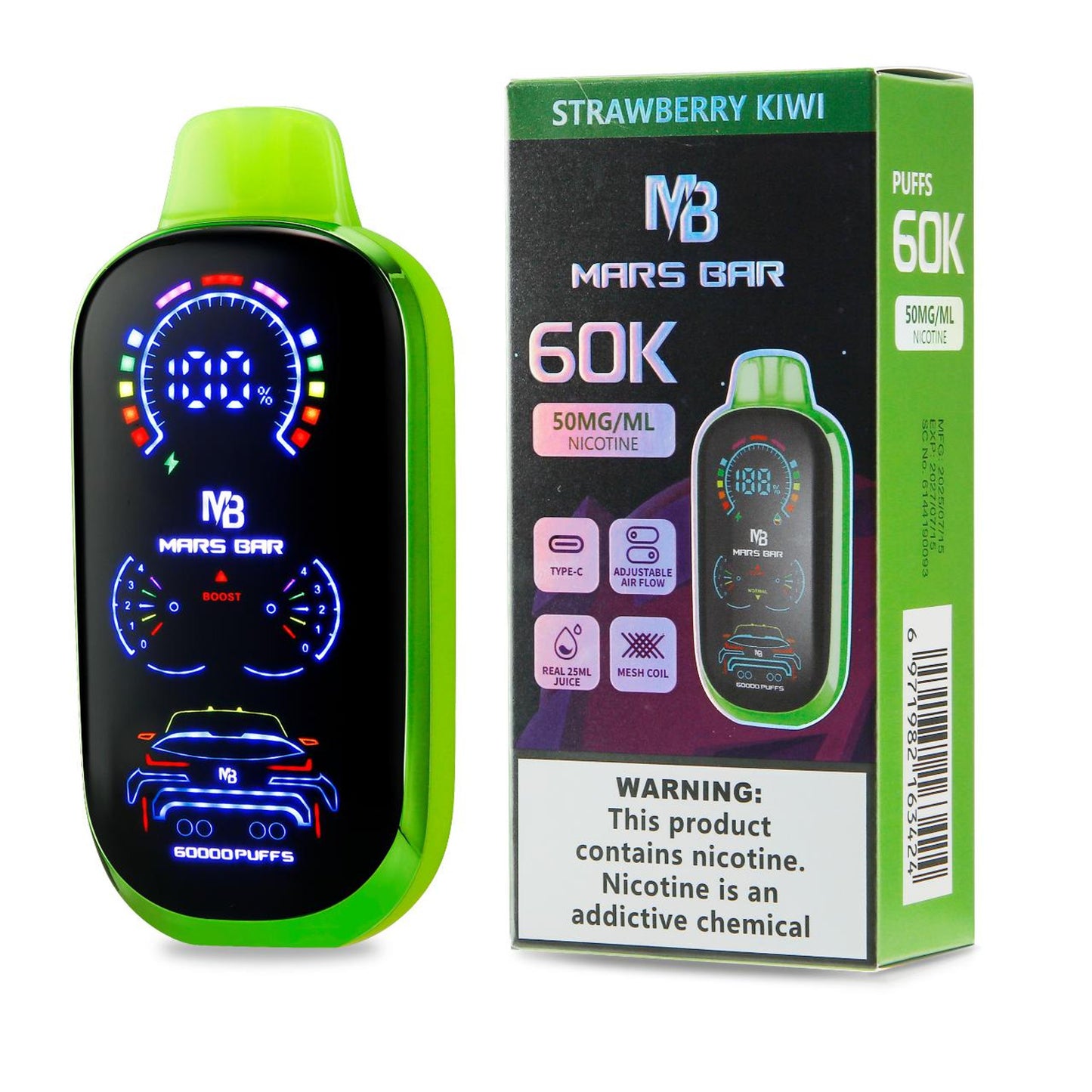Mars Bar Disposable (60000 Puffs)