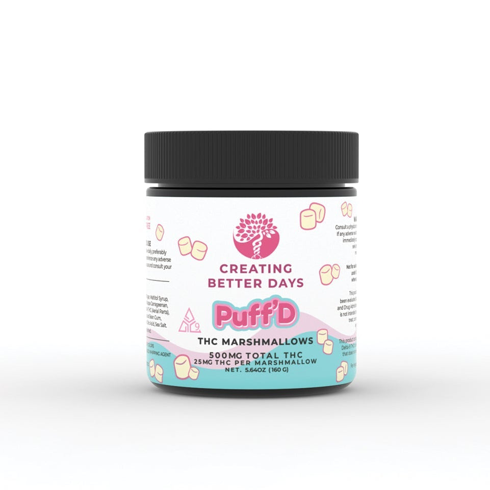 Creating Better Days THC Marshmallows 500 MG