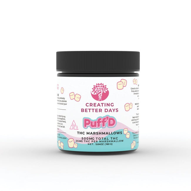 Creating Better Days THC Marshmallows 500 MG