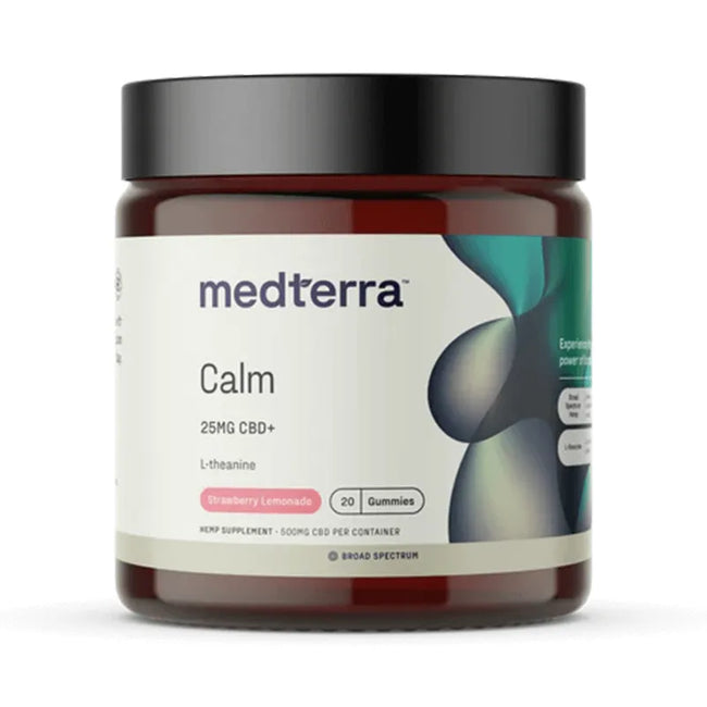 Calm CBD Gummies – Strawberry Lemonade – Medterra