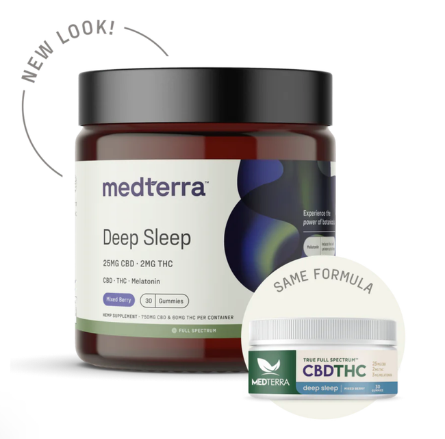 Full Spectrum CBD + Delta 9 THC Gummies – Mixed Berry – Medterra