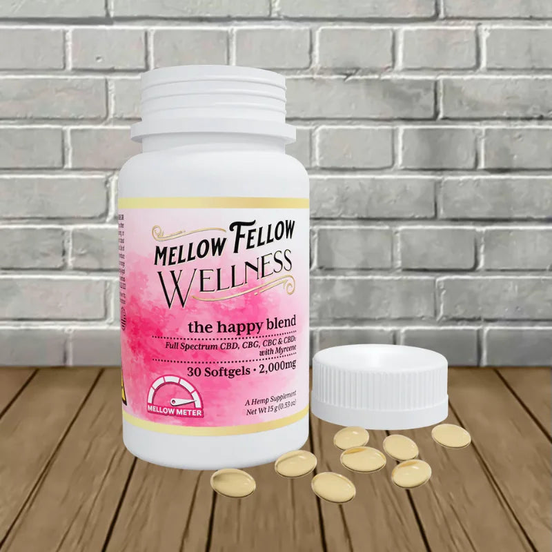 Mellow Fellow Softgel Wellness Capsules