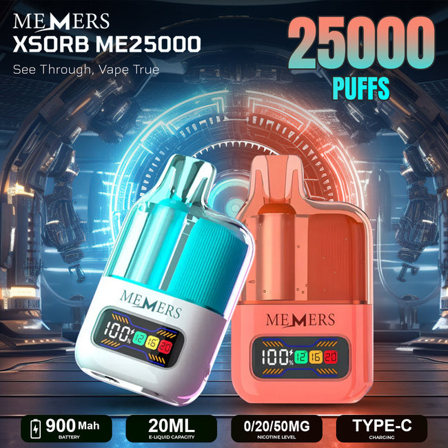 Memers Xsorb ME25000 Disposable (25000 Puffs)
