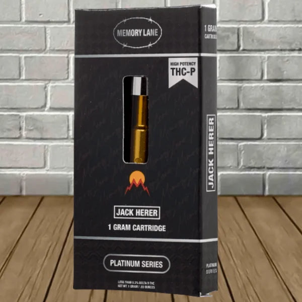 Memory Lane Platinum Series 510 Thread Vape Cartridge 1g