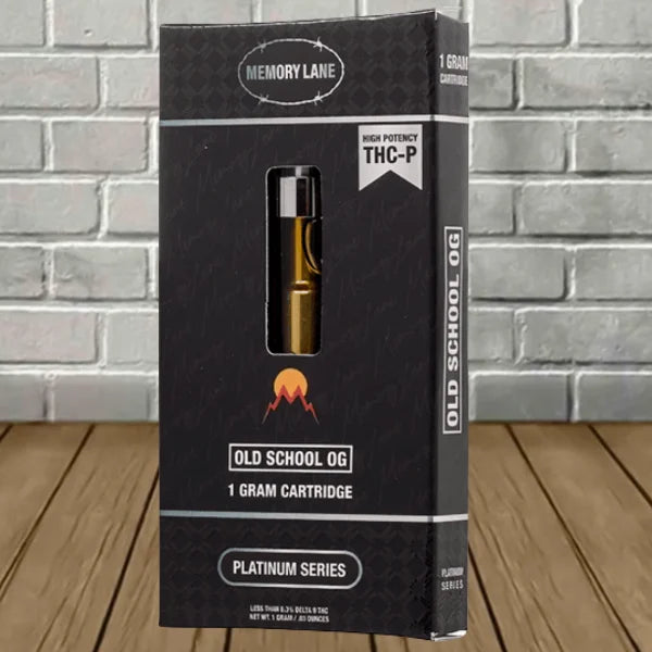 Memory Lane Platinum Series 510 Thread Vape Cartridge 1g