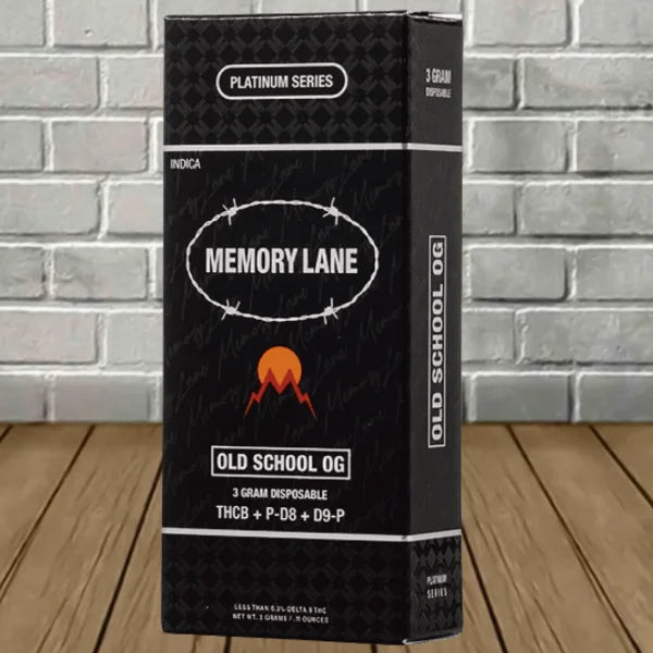 Memory Lane Platinum Series Disposable 3g