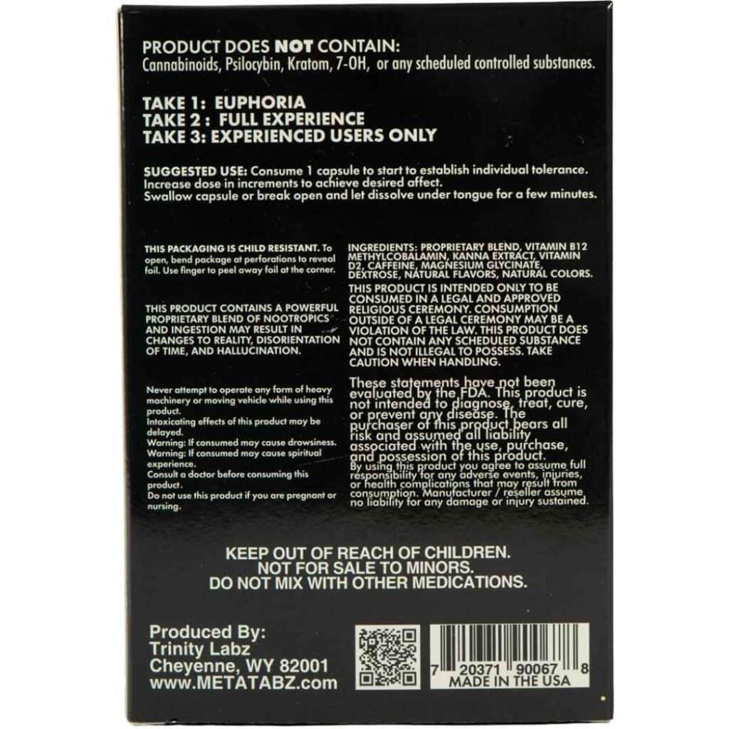 Meta Tabz KetaKapz Capsules 6pk