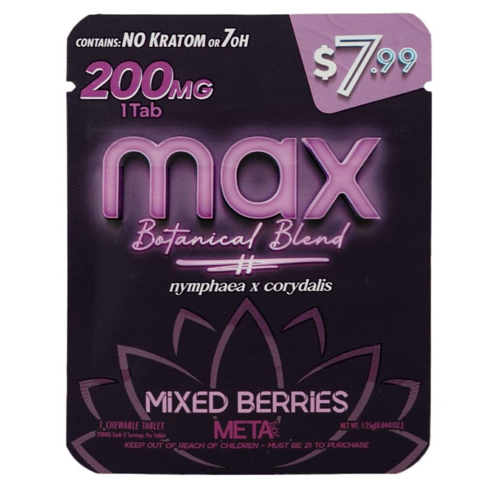 Meta Tabz MAX Botanical Blend 1pk 200mg Tablet