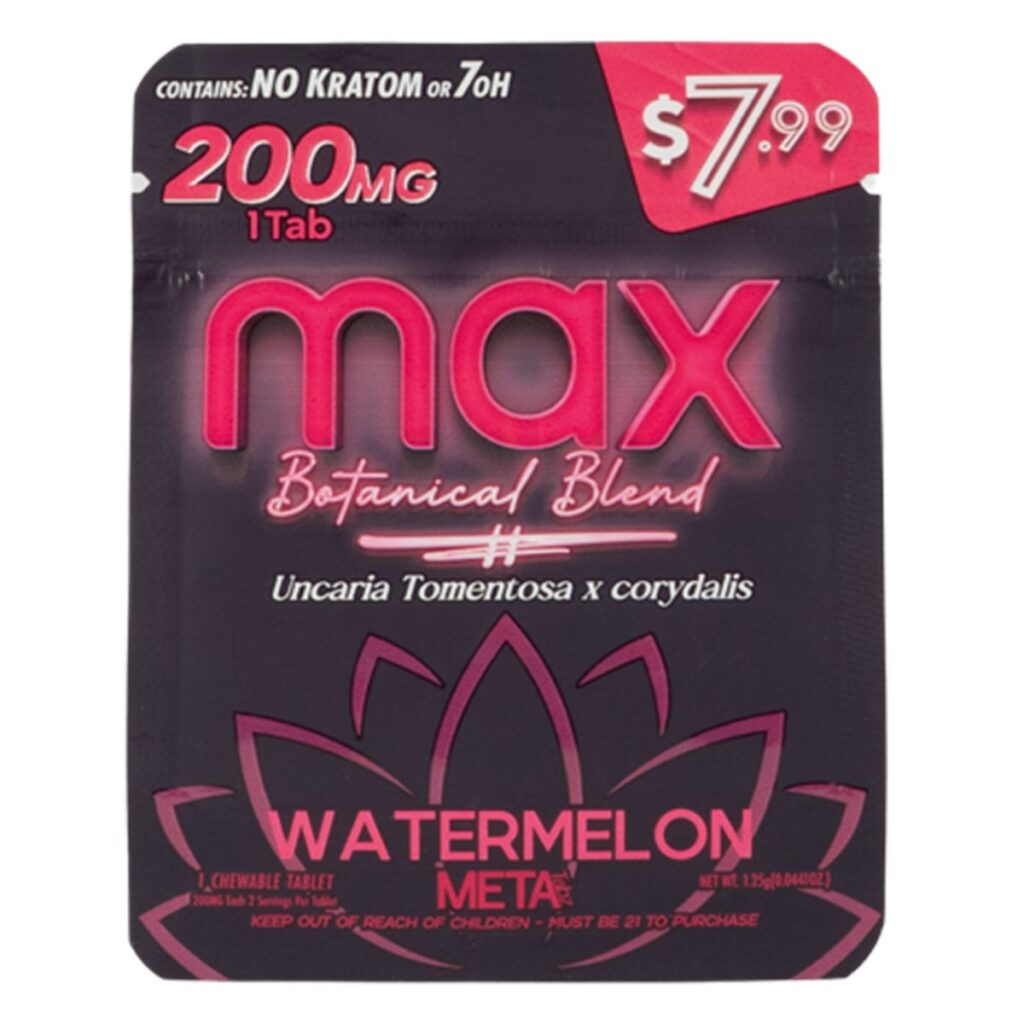 Meta Tabz MAX Botanical Blend 1pk 200mg Tablet