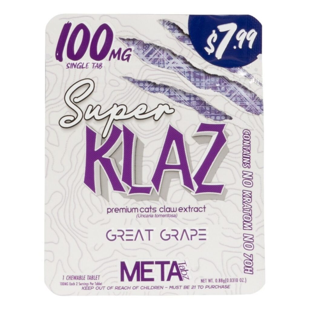 Meta Tabz Super KLAZ 1pk 100mg Tablet