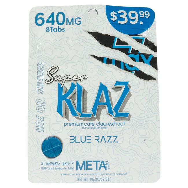 Meta Tabz Super KLAZ 8pk 640mg Tablet