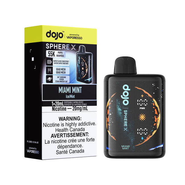 Miami Mint Dojo Sphere X 55K Disposable Vape