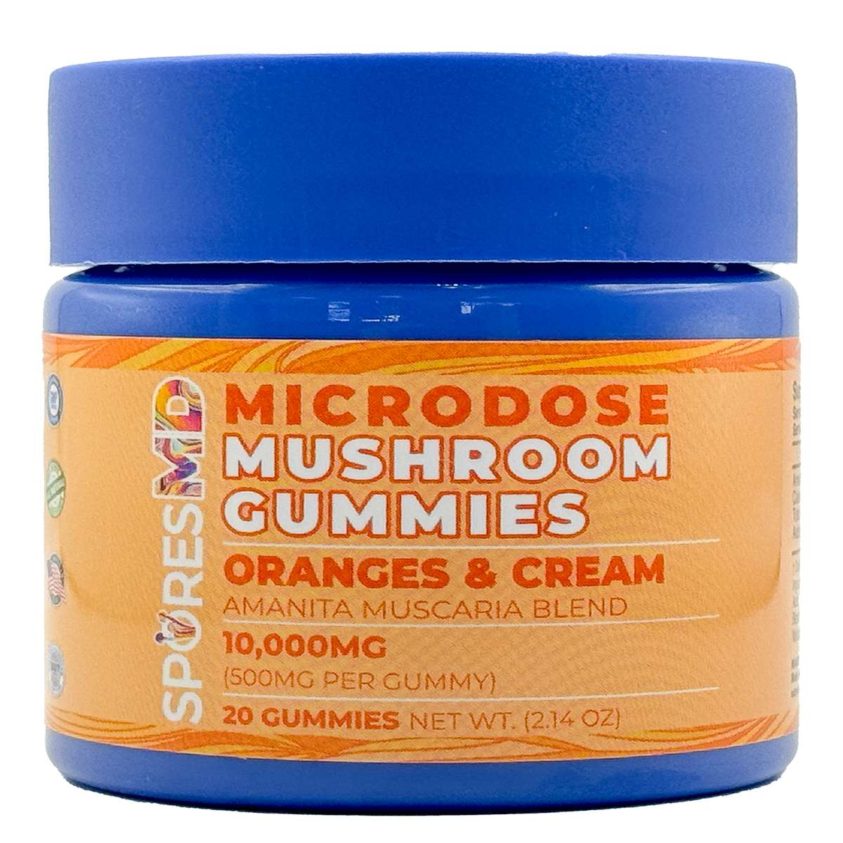 Microdose Amanita Mushroom Gummies 10,000mg | 20ct