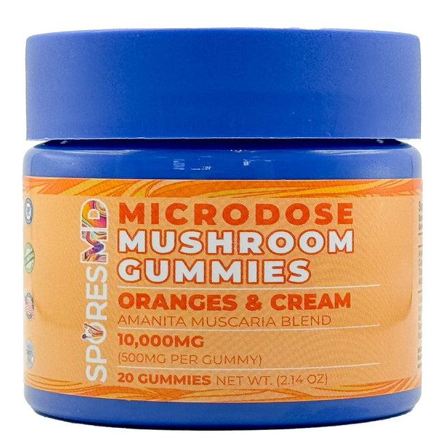 Microdose Amanita Mushroom Gummies 10,000mg | 20ct