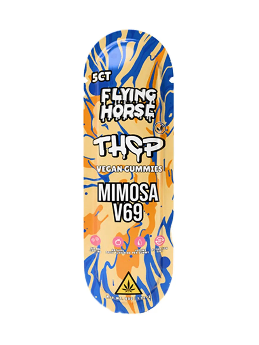 Mimosa V69 Flying Horse THCP Vegan Gummies 5ct