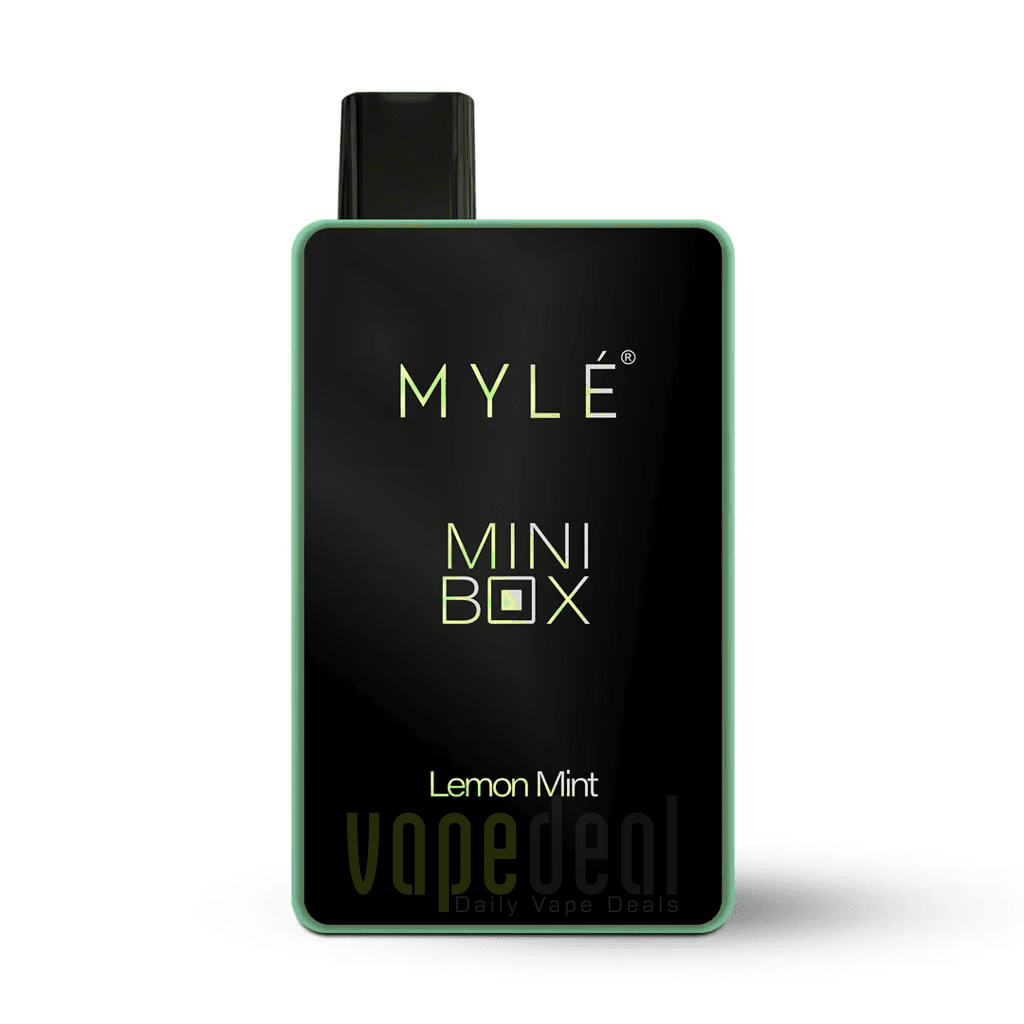Myle Mini Box Disposable Device 1500 Puffs - Lemon Mint – TenVape