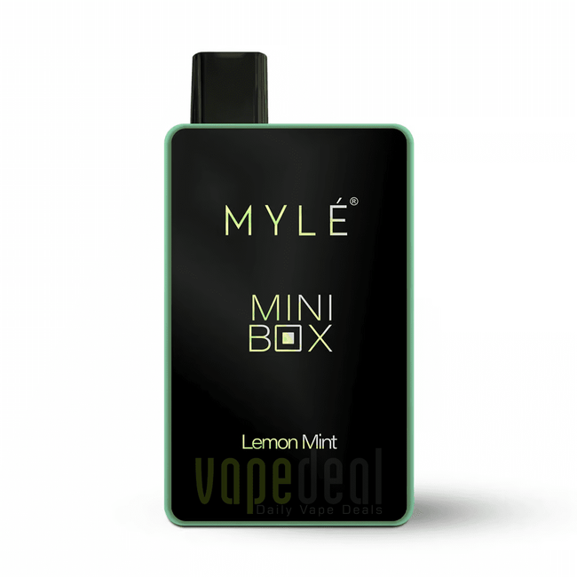 Myle Mini Box Disposable Device 1500 Puffs - Lemon Mint